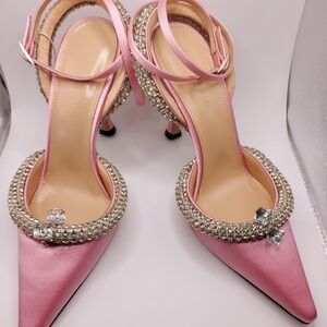 Mach & Mach Satin Heels
